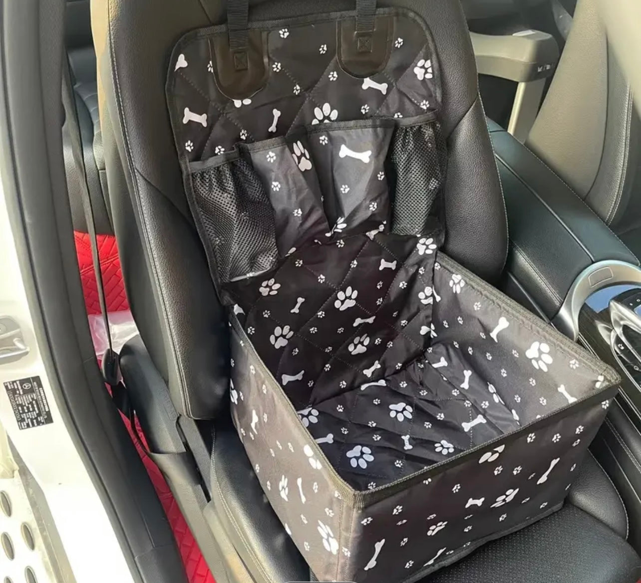 Durable Waterproof Dog Car Seat Cover - Scratch-Resistant Front Passenger Side Pet Travel Mat